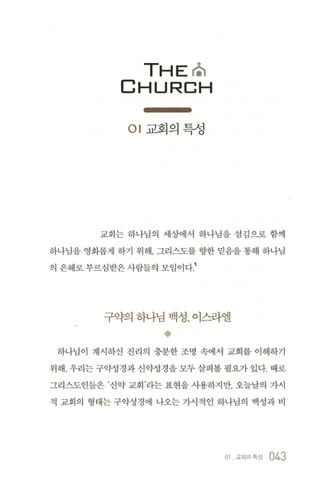 더 처치 (교회, 눈에 보이는 복음)