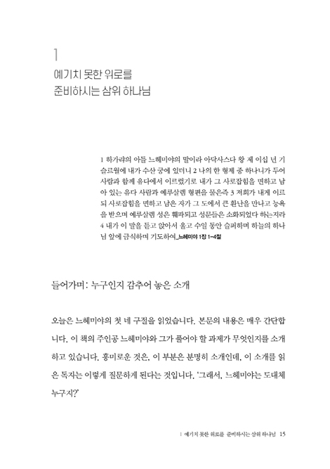 절망 위에 세우신 소망의 나라 (느헤미야 강해 설교)