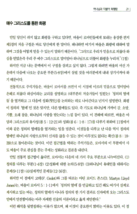 로마서 2 - 은혜의 통치 (롬 5-8장/제임스 몽고메리 보이스)