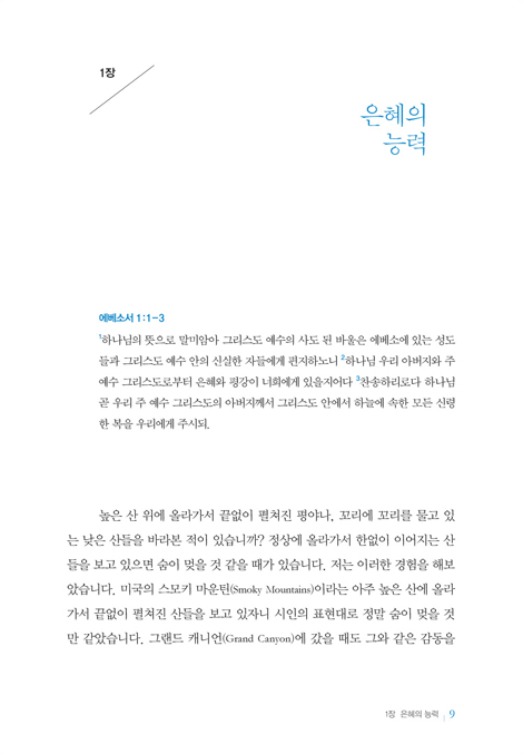 날마다 은혜의 사람으로  (에베소서 강해)