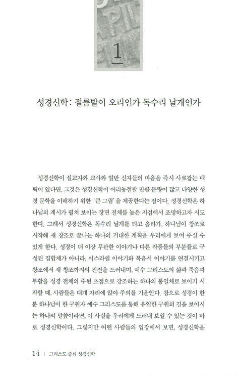 그리스도 중심 성경신학