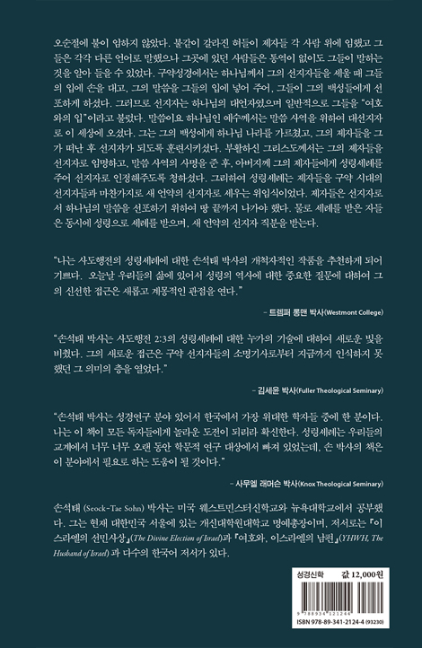 성령 세례의 새로운 해석
