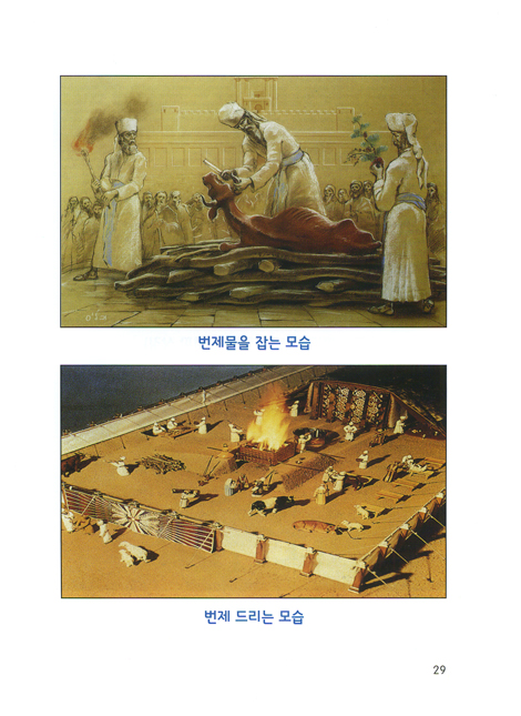 예수 그리스도를 예표한 성막과 제사