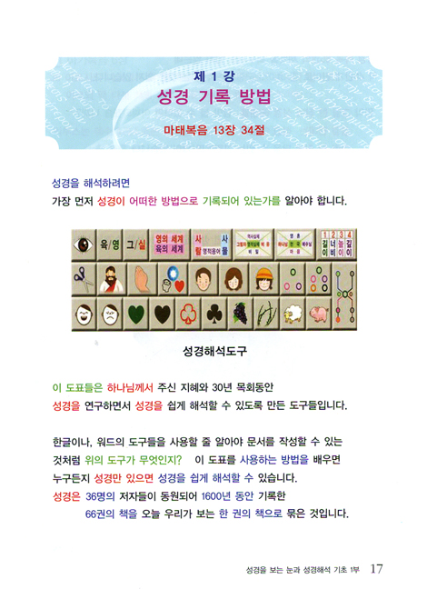 성경이 해석되어 지네