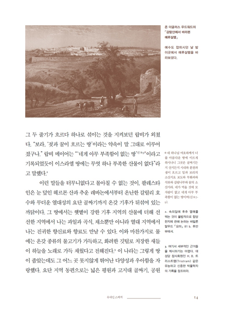 유대인 스케치 (2천년 전, 예수가 살던 팔레스타인으로 가다)