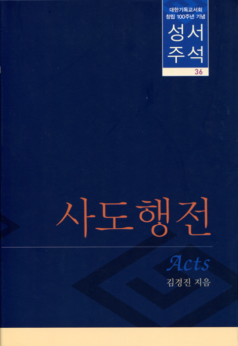 대한기독교서회 창립 100주년 기념 성서주석 36 (사도행전)