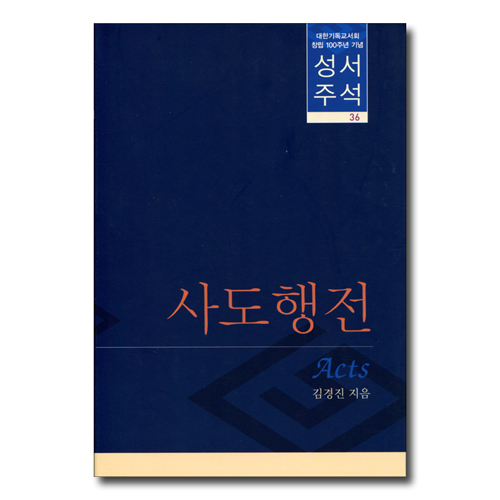 대한기독교서회 창립 100주년 기념 성서주석 36 (사도행전)