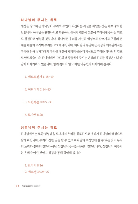 하이델베르크 요리문답 - 삶은 바꾸는 요리문답 성경공부 시리즈 (교재)