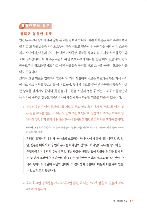 하이델베르크 요리문답 - 삶은 바꾸는 요리문답 성경공부 시리즈 (해설서)