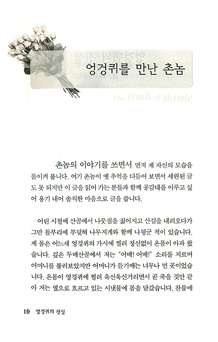 [한/영 Korean-English] 엉겅퀴의 진실