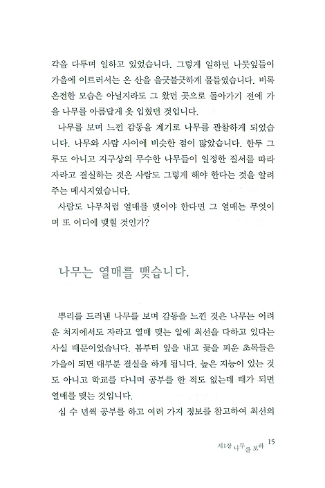 정에서 사랑으로