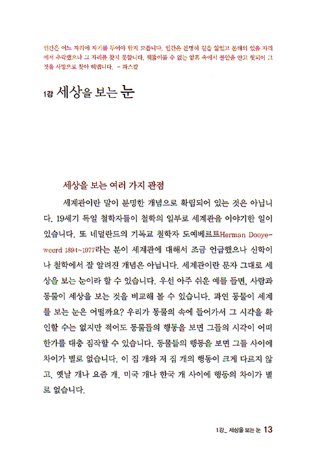생각을 담아 세상을 보라 - 손봉효 교수가 쉽게 풀어주는 세계관 강의