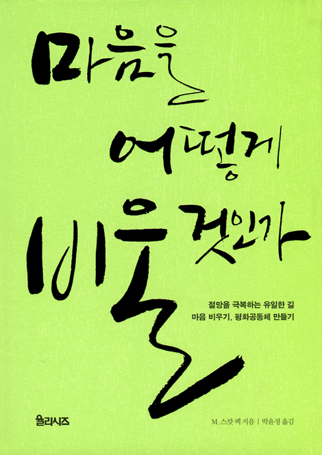마음을 어떻게 비울 것인가 (절망을 극복하는 유일한 길 마음 비우기, 평화공동체 만들기)
