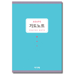 아가페 기도노트 (민트)