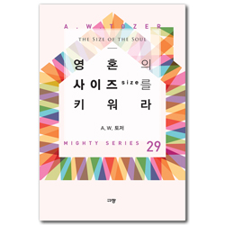영혼의 사이즈를 키워라  (A.W. 토저 마이티 시리즈 29)