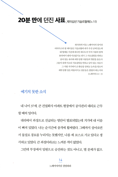 느헤미야처럼 경영하라 (하나님의 방법으로 일터에서 바른 성장을 이루다)