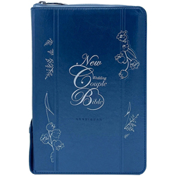 <font color=red>[개역개정4판+새찬송가]</font> New 웨딩 커플성경 중 (합본/색인/주석/PU/지퍼/뉴네이비)