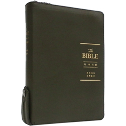 <font color=red>[개역개정4판+새찬송가]</font> 더 바이블 중 (합본/색인/주석/지퍼/PU/올리브그린)