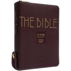 <font color=red>[개역개정4판+새찬송가]</font> 더 바이블 소 (합본/색인/주석/지퍼/천연우피/버건디)
