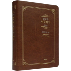 [개역개정4판] Special 큰글자 성경전서 NKR73ESB 대 (단본/색인/무주석/신소재/무지퍼/브라운)