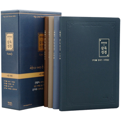 [개역개정4판] 일년 삼독성경 특대 (단본/무색인/주석/PU소재/전4권)