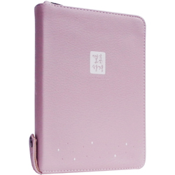 <font color=red>[개역개정4판+새찬송가] </font>아가페 결혼성경 NKR72ATH 중 (합본/색인/무주석/PU소재/지퍼/핑크)