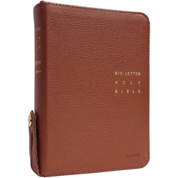 <font color=red>[개역개정4판+새찬송가]</font> 큰글자 성경전서 NKR62EWBU 소 (합본/색인/무주석/천연우피/지퍼/브라운)