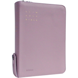 <font color=red>[개역개정4판+새찬송가]</font> 슬림 성경전서 NKR62EWTU 소 (합본/색인/무주석/PU소재/지퍼/라벤터)