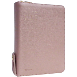 <font color=red>[개역개정4판+새찬송가]</font> 슬림 성경전서 NKR62EWTU 소 (합본/색인/무주석/천연우피/지퍼/핑크베이지)