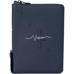 <font color=red>[개역개정4판+새찬송가] </font>비전성경 특미니 (합본/색인/주석/PU/지퍼/네이비)