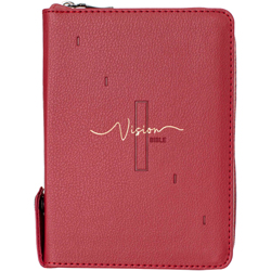 <font color=red>[개역개정4판+새찬송가] </font>비전성경 특미니 (합본/색인/주석/PU/지퍼/레드)