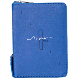 <font color=red>[개역개정4판+새찬송가] </font>비전성경 특미니 (합본/색인/주석/PU/지퍼/블루)