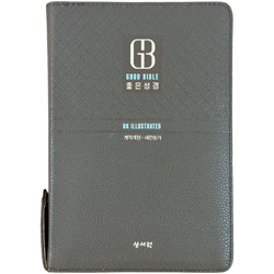 <font color=red>[개역개정4판+새찬송가]</font> 좋은성경 DK일러스트 특중 (합본/색인/주석/PU/지퍼/카멜브라운)