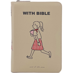 <font color=red>[개역개정4판+새찬송가]</font> 위드바이블 미니 (합본/색인/주석/PU/지퍼/소녀)