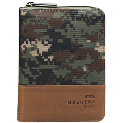 <font color=red>[개역개정4판+새찬송가]</font> 뉴슬림 굿모닝 밀리터리 바이블 초미니 (합본/색인/주석/PU/지퍼/군용)