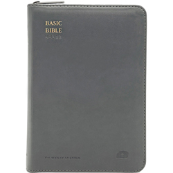 [개역개정4판] 베이직성경 소 (단본/색인/주석/PU/그레이)
