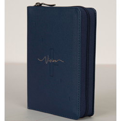 <font color=red>[개역개정4판+새찬송가] </font>비전성경 특미니 (합본/색인/주석/PU/지퍼/네이비)