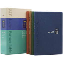 [새번역] 일년 삼독성경 - 특대 (단본/무색인/주석/PU/전4권)