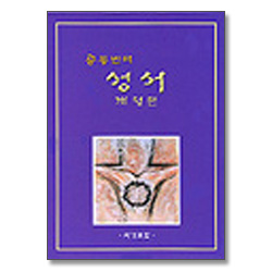 [공동번역성서개정판] 가톨릭용 RCH77E-1C (단본/무색인/무주석/가죽/검정)