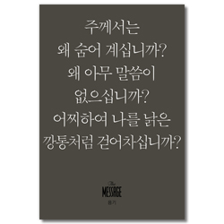 메시지 욥기 (미니북)