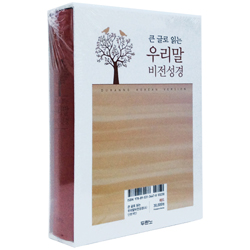 큰 글로 읽는 우리말 비전성경 소 (단본/색인/무지퍼/신소재/레드)