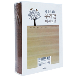 큰 글로 읽는 우리말 비전성경 소 (단본/색인/무지퍼/신소재/브라운)