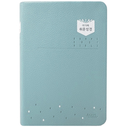 쉬운성경 중 (단본/색인/무주석/PU/무지퍼/민트)