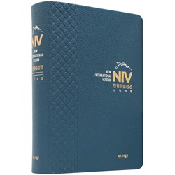 [개역개정4판] NIV 한영해설성경 중 (단본/색인/주석/PU/무지퍼/네이비)