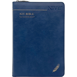 NIV BIBLE 중 (단본/색인/무주석/PU/지퍼/네이비)