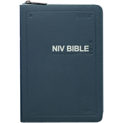 NIV BIBLE - New International Version Medium (단본/색인/무주석/PU/지퍼/네이비)