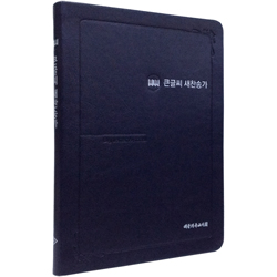 큰글씨 새찬송가 대 (신소재/블루블랙)