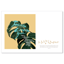 은혜로운 말씀카드 15.구하라