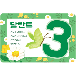 성경말씀 3달란트 (1속 50매)-6034