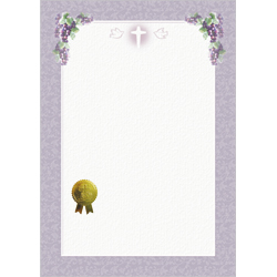 A5 우단 무지증서 내지 (우, 10장 한세트) 6362-1